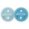 Tétines rondes en caoutchouc 2 pièces Bumi bébé 3-36 mois Sky blue et Denim - Heveaplanet – Image 4