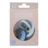 Tétines rondes en caoutchouc 2 pièces Bumi bébé 3-36 mois Sky blue et Denim - Heveaplanet – Image 5