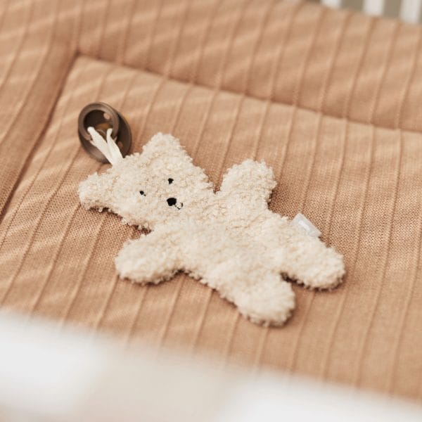 Attache tétine Teddy Bear Naturel - Jollein – Image 2