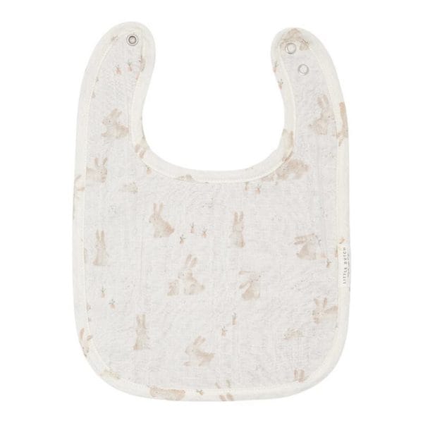 Bavoir mousseline Baby Bunny - Little Dutch