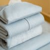 Cape de bain Pure soft blue - 75x75 cm - Little Dutch – Image 2
