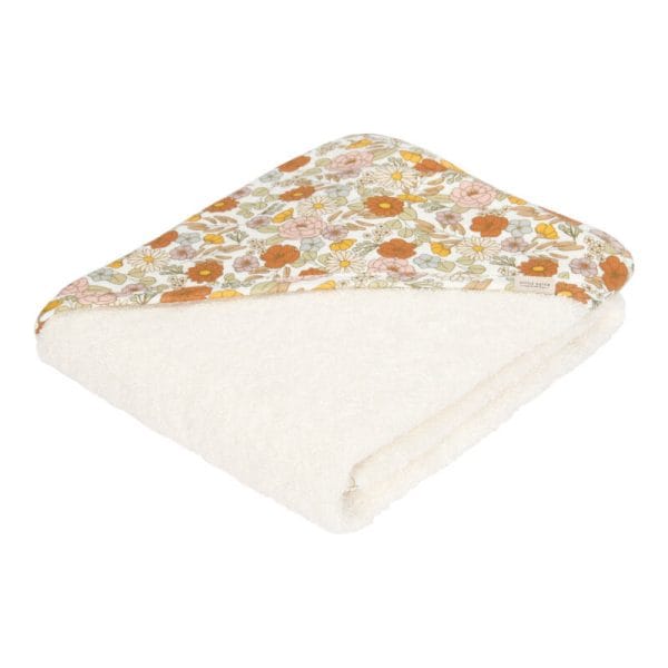 Cape de bain Vintage Little Flowers - 100x100 cm - Little Dutch – Image 2