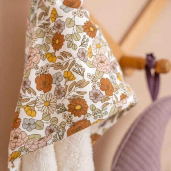 Cape de bain Vintage Little Flowers - 100x100 cm - Little Dutch – Image 4