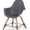 Chaise haute 2-en-1 évolutive 2 naturel & anthracite - Childhome – Image 11