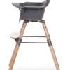 Chaise haute 2-en-1 évolutive 2 naturel & anthracite - Childhome – Image 6