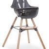 Chaise haute 2-en-1 évolutive 2 naturel & anthracite - Childhome – Image 7