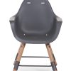 Chaise haute 2-en-1 évolutive 2 naturel & anthracite - Childhome – Image 9