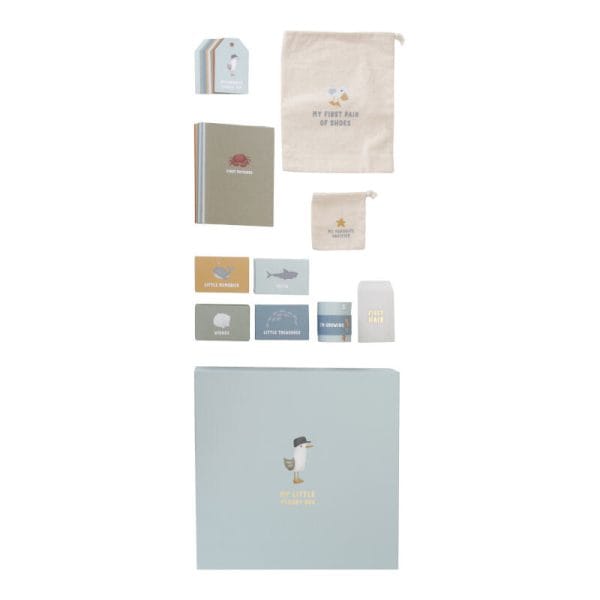 Coffret à souvenirs de naissance Sailors Bay FSC - Little Dutch – Image 4
