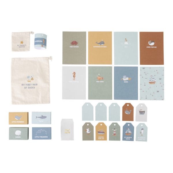 Coffret à souvenirs de naissance Sailors Bay FSC - Little Dutch – Image 5