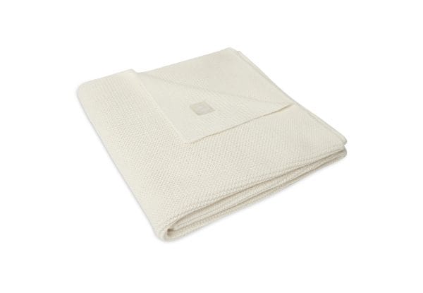 Couverture berceau Basic Knit Ivory - Jollein – Image 5