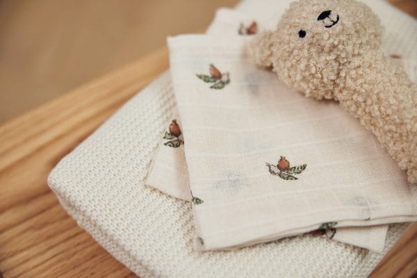Couverture berceau Basic Knit Ivory - Jollein – Image 9