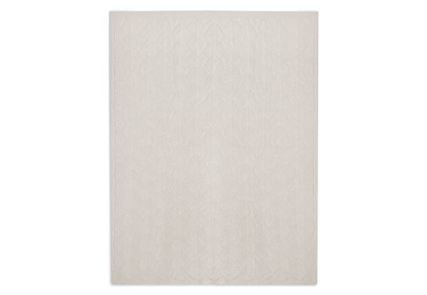 Couverture berceau bébé Shell Knit  nougat GOTS 75x100cm - Jollein – Image 6