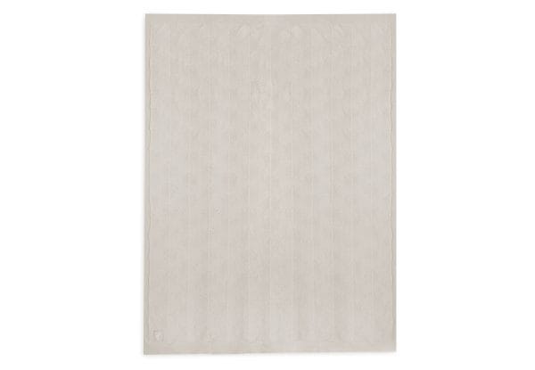 Couverture berceau bébé Shell Knit  nougat GOTS 75x100cm - Jollein – Image 7