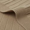 Couverture berceau Pure Knit Biscuit GOTS - Jollein – Image 4