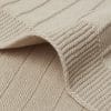 Couverture berceau Pure Knit nougat GOTS - Jollein – Image 4