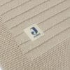 Couverture berceau Pure Knit nougat GOTS - Jollein – Image 5