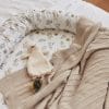 Couverture berceau Pure Knit nougat GOTS - Jollein – Image 8