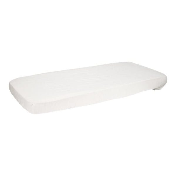 Drap-housse mousseline 70x140/150 Soft White - Little Dutch – Image 2