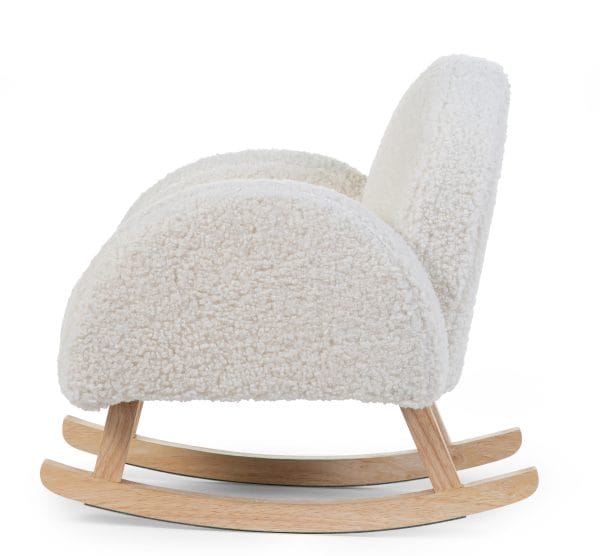 Fauteuil à bascule pour enfant Teddy ecru - Childhome – Image 5