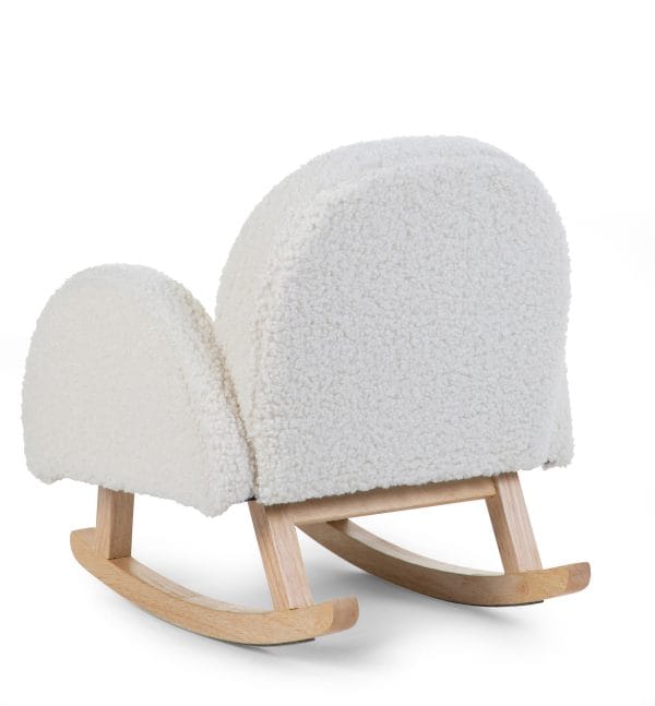 Fauteuil à bascule pour enfant Teddy ecru - Childhome – Image 6