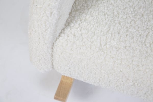 Fauteuil à bascule pour enfant Teddy ecru - Childhome – Image 7