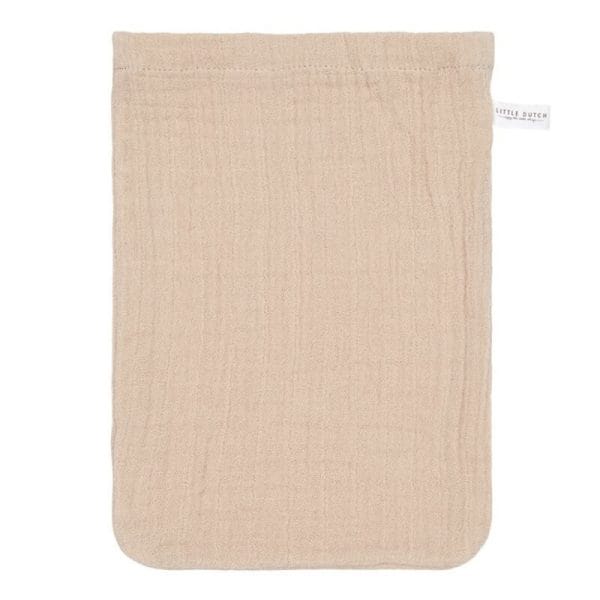Gants de toilette lot de 2 en mousseline Baby Bunny / Beige - Little Dutch – Image 3