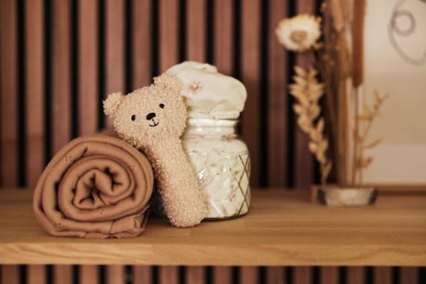 Hochet Teddy Bear Biscuit - Jollein – Image 5