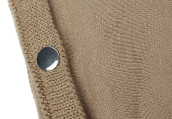 Housse matelas à langer Pure Knit Biscuit GOTS - Jollein – Image 5