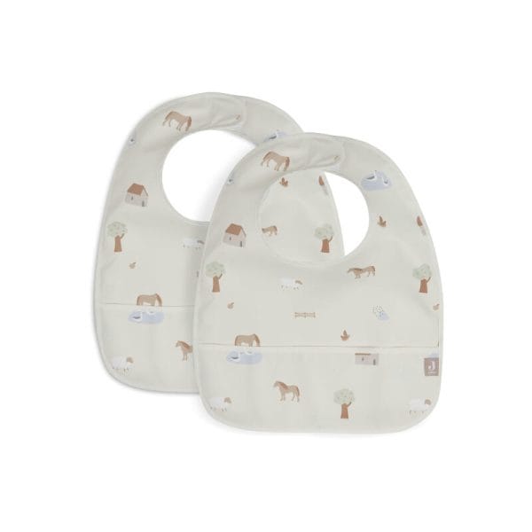 Bavoir imperméable Farm 2 pièces - Jollein
