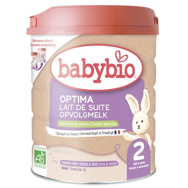 Lait de suite Optima 2 dès 6 mois - Babybio