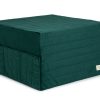 Lit d'appoint pliable Sleepover Velvet jungle green - Nobodinoz