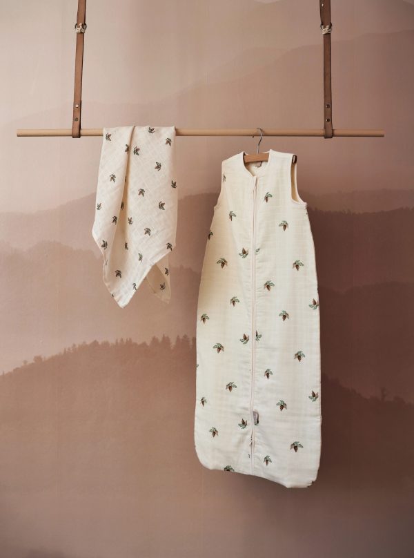Langes en gaze de coton Rosehip 70x70 3 pièces - Jollein – Image 5