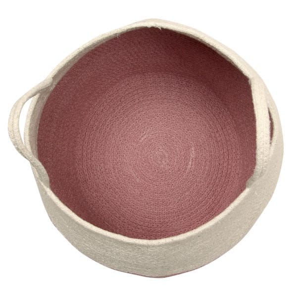 Panier Zoco Ash Rose-Natural 35 cm x Ø 30 cm - Lorena Canals – Image 7