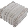 Pouf Air Natural 54 x 54 x 27 cm - Lorena Canals