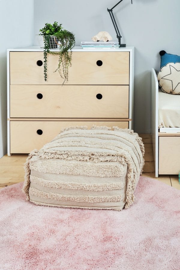 Pouf Air Natural 54 x 54 x 27 cm - Lorena Canals – Image 5