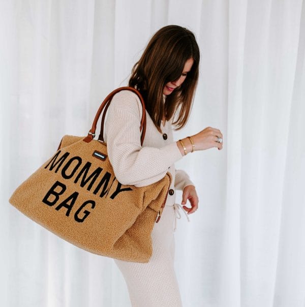Sac à langer Mommy Bag Teddy beige - Childhome – Image 2
