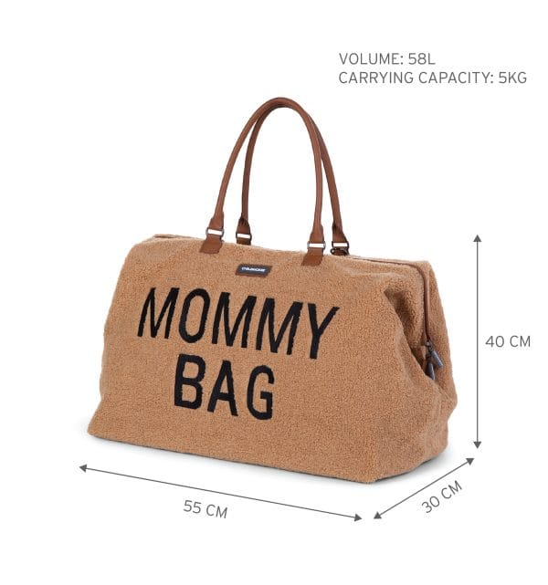 Sac à langer Mommy Bag Teddy beige - Childhome – Image 12
