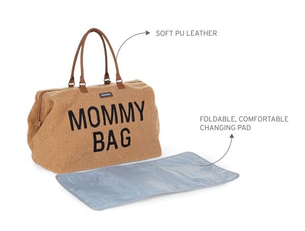 Sac à langer Mommy Bag Teddy beige - Childhome – Image 13