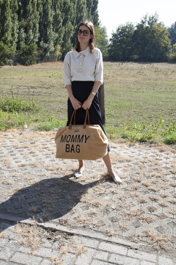 Sac à langer Mommy Bag Teddy beige - Childhome – Image 3