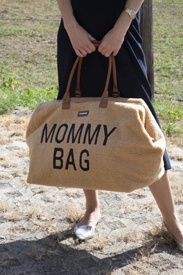 Sac à langer Mommy Bag Teddy beige - Childhome – Image 4