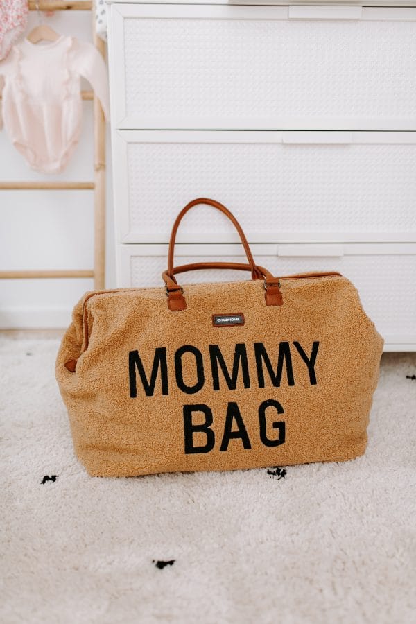 Sac à langer Mommy Bag Teddy beige - Childhome – Image 5