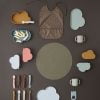 Cuillères en silicone set de 3 dusty blue/taupe/pale mint - OYOY – Image 4