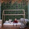 Structure de lit pour Cabane naturel (90 x 200 cm) - Childhome – Image 2
