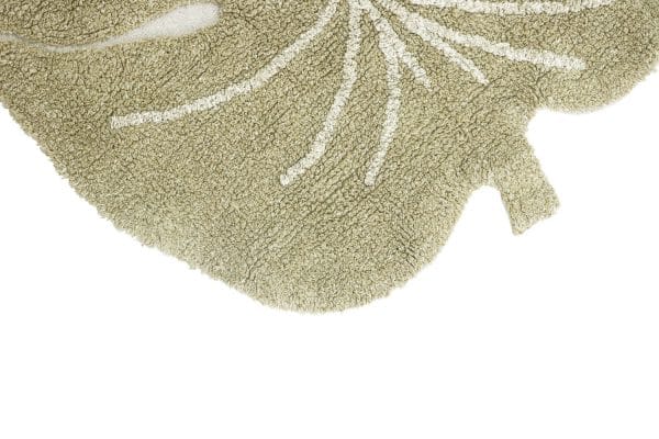 Tapis lavable Mini Monstera Olive 75x100 cm - Lorena Canals – Image 7