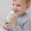 Tasse avec paille Peekaboo set de 2 Wally blue - Done by Deer – Image 2