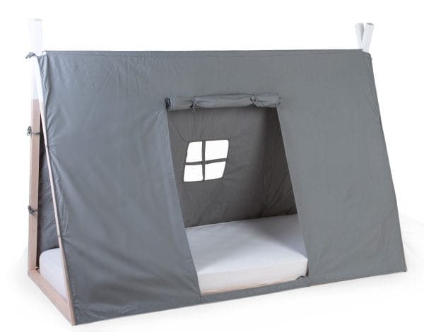 Toile pour lit tipi gris (90 x 200 cm) - Childhome – Image 3