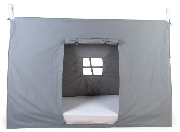 Toile pour lit tipi gris (90 x 200 cm) - Childhome