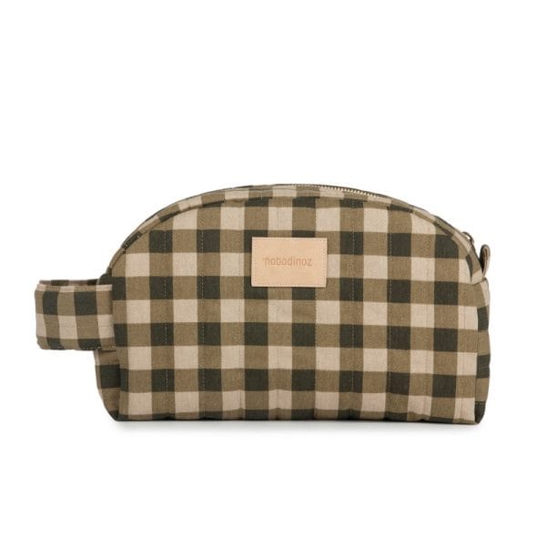 Trousse de toilette Hyde Park green Checks - Nobodinoz – Image 3