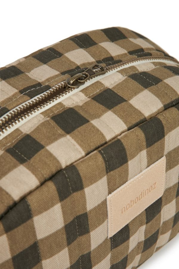 Trousse de toilette Hyde Park green Checks - Nobodinoz – Image 4